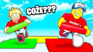 ROBLOX, ALE MUSÍME STAVĚT POD NOHAMA! - Bridge Run