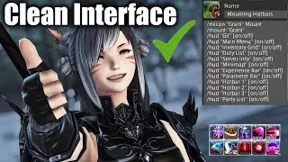 PIMP Your UI - For A Clean FFXIV Layout | With QoL Macros