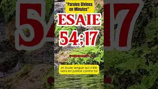 esaie 54:17#bible #dieu #jesus #motivation  #verset #video #viral #biblemessage #psaume #fypシ
