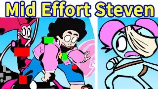 Friday Night Funkin' Mid Effort Corrupted Steve/Spinel (Pibby X FNF) [FNF Mod/HARD] Learn With Pibby