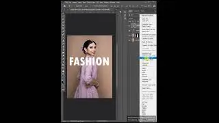 Tutorial Outline Text on Image in Photoshop #shortvideo #shorts
