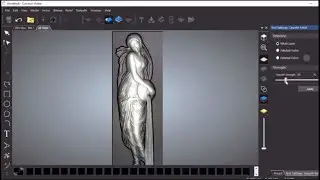 428 Carveco Maker working with a grayscale image