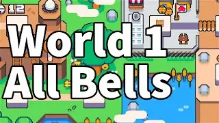 Super Cat Tales: PAWS - 🔔 All Bells 🔔 in World 1 Walkthrough [UPDATED]
