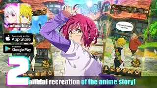 The Seven Deadly Sins Walkthrough Gameplay - Part 2 (iOS, Android)