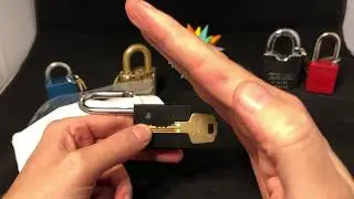 (Slowly) Picking a brand new PACKLOCK 90A-PRO lock with amateur commentary