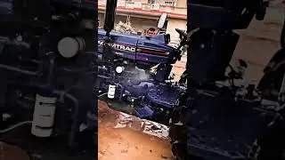 Farmtrac 60 wale || power of farmtrac 60  #desi #village #dhakadfarming