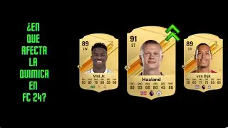 ¿ EN QUE INLFUYE LA QUIMICA EN EA SPORTS FC 24 ULTIMATE TEAM?