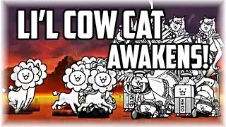 The Battle Cats | Li'l Cow (Lion) Cat Awakens! (Tiny Horns)