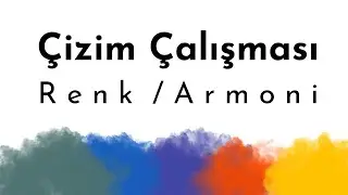 Çizim Çalışması : Renk/Armoni