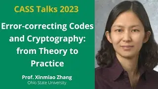 CASS Talks 2023 - Xinmiao Zhang, Ohio State University, USA - December 1, 2023
