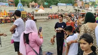 Har ki Pauri Bathing Ganga Ghat Haridwar Mela @Tour_Guide