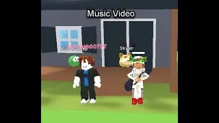 Music Video - I Started As A Bacon Hair Now I Am A Robloxian Playing Bloxburg