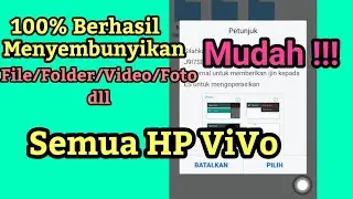 cara menyembunyikan file di Vivo | Foto | Video