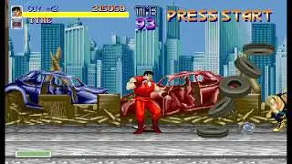 Street Fighter '89 The Final Fight Longplay 2 - Arcade | Guy