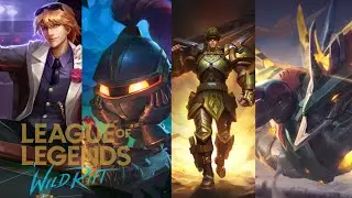 ENTRY ANIMATION OF ALL THE NEW SKINS IN WILD RIFT CLOSE BETA | LEAGUE OF LEGENDS: WILD RIFT
