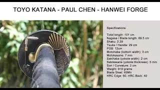 Toyo Katana - Paul Chen Samurai Sword