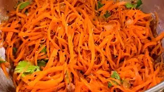 Морковка по корейски