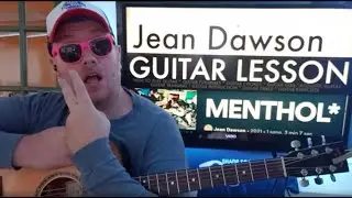 How To Play MENTHOL* - Jean Dawson Mac DeMarco guitar tutorial (Beginner Lesson!)