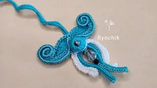 Crochet flower bud