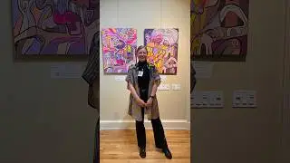 My first group exhibition in Canada opening 🇨🇦