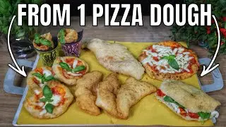7 Fried Ideas From 1 Pizza Dough at Home & Business