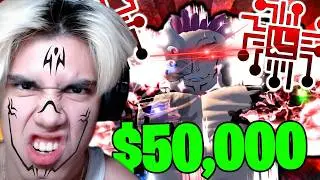 I Spent $50,000 To get .03% Sukuna In Anime Last Stand!