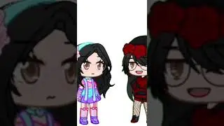 There are two personality and style of me representing my Oc #Gacha #Capcut