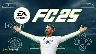 FC 25 PPSSPP EM PORTUGUÊS COM CÂMERA PS5 DOWNLOAD MEDIAFIRE COM MODO CARREIRA 2024! ⚽🔥