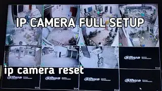 ip camera full setup...ip camera reset..ip address...how to configuration ip camera..pb12wale