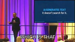 Why is AI wrong sometimes? Well, I explain here in this 90 second clip.