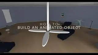 HOW TO: Build an animated Object in Cybalounge I Metaverse School