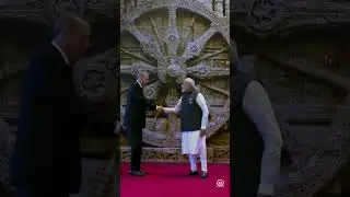 Cumhurbaşkanı Erdoğan, Hindistan Başbakanı Modi tarafından resmi törenle karşılandı
