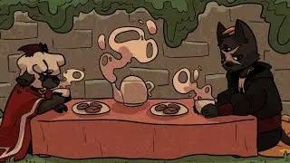 Narinder Invites Lamb for Tea || Cult of the Lamb Comic Dubs