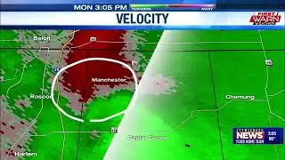 8-10-2020 WTVO Rockford Derecho Coverage Part 1