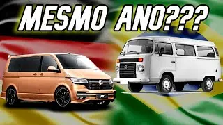 5 COISAS que a VOLKS NÃO FEZ na KOMBI AQUI no BRASIL! (tente rir pra não chorar)