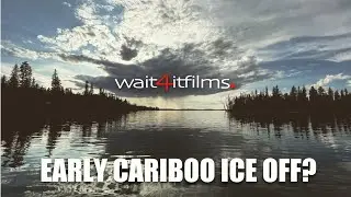 BREAKING THROUGH THE ICE? Early season fishing on Sheridan Lake!