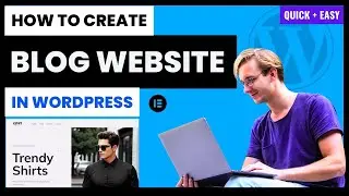 HOW TO CREATE A BLOG IN WORDPRESS, With HOSTINGER Web Hosting Using Elementor