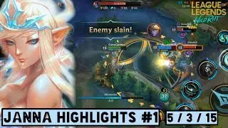 JANNA HIGHLIGHTS #1 | Wild Rift