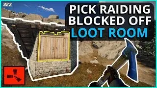 Soft-Side RAIDING A Sealed Off Loot Room! Rust Solo Survival Gameplay