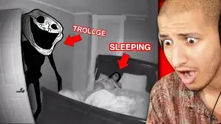 TROLLGE WAS LIVING IN MY CLOSET... (Scary)