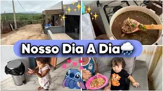 NOSSA MANHÃ E TARDE 🌧️❤️