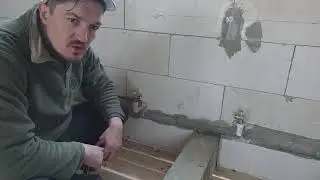 ЗАДЕЛЫВАЮ ШТРОБЫ ОТОПЛЕНИЯ