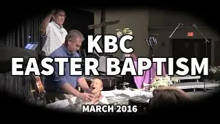Easter Sunday Baptisms 2016