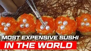 would you pay $2,300 for this most expensive sushi roll in the world ?? #shorts