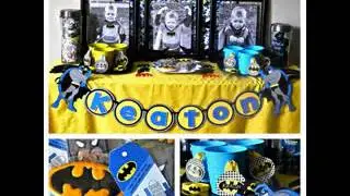Batman birthday party decorations ideas