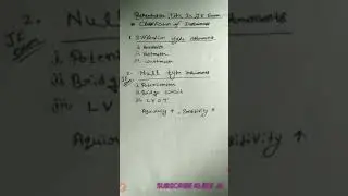 Null type & Difflection type instruments ! For JE Exam !