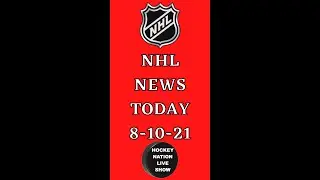 NHL NEWS TODAY AUGUST 10TH: RED WINGS SIGN VRANA