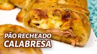 Como fazer Pão Recheado com Calabresa