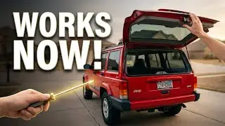 xjtalk.com - 97+ Jeep Cherokee Rear Hatch Latch Repair
