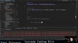 Session 6 - Lunch Stream with .NET - Uncommon things you can build, MacOS App using AppKit.
